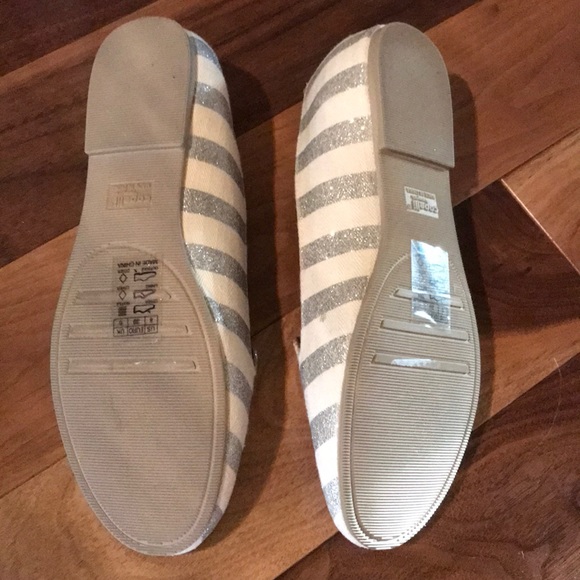 Capelli silver striped loafers - Picture 4 of 5